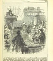 An illustration from The Mysteries of the Court of London (1850)