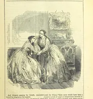 An illustration from The Mysteries of the Court of London (1850)