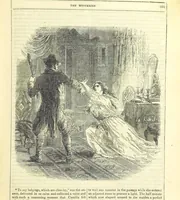 An illustration from The Mysteries of the Court of London (1850)