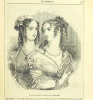 An illustration from The Mysteries of the Court of London (1850)