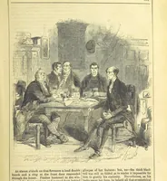 An illustration from The Mysteries of the Court of London (1850)