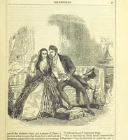 An illustration from The Mysteries of the Court of London (1850)