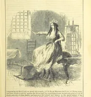 An illustration from The Mysteries of the Court of London (1850)