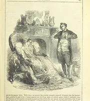 An illustration from The Mysteries of the Court of London (1850)