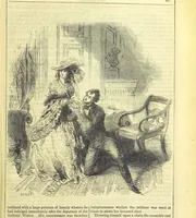 An illustration from The Mysteries of the Court of London (1850)