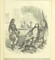 An illustration from The Mysteries of the Court of London (1850)
