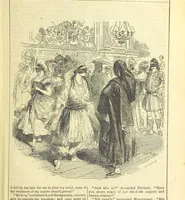 An illustration from The Mysteries of the Court of London (1850)