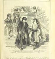 An illustration from The Mysteries of the Court of London (1850)