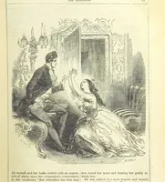 An illustration from The Mysteries of the Court of London (1850)