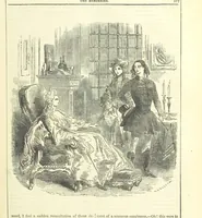An illustration from The Mysteries of the Court of London (1850)