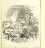 An illustration from The Mysteries of the Court of London (1850)