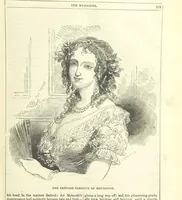 An illustration from The Mysteries of the Court of London (1850)