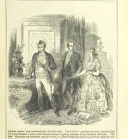 An illustration from The Mysteries of the Court of London (1850)