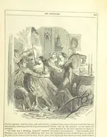 An illustration from The Mysteries of the Court of London (1850)