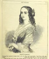 An illustration from The Mysteries of the Court of London (1850)
