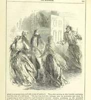 An illustration from The Mysteries of the Court of London (1850)