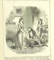 An illustration from The Mysteries of the Court of London (1850)