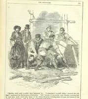 An illustration from The Mysteries of the Court of London (1850)