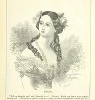 An illustration from The Mysteries of the Court of London (1850)