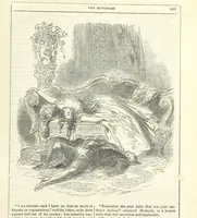 An illustration from The Mysteries of the Court of London (1850)