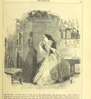 An illustration from The Mysteries of the Court of London (1850)