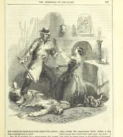 An illustration from The Mysteries of the Court of London (1850)
