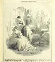 An illustration from The Mysteries of the Court of London (1850)