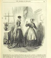 An illustration from The Mysteries of the Court of London (1850)