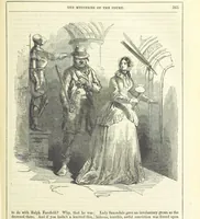 An illustration from The Mysteries of the Court of London (1850)