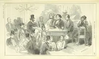 An illustration from The Mysteries of the Court of London (1850)