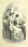An illustration from The Mysteries of the Court of London (1850)