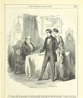 An illustration from The Mysteries of the Court of London (1850)