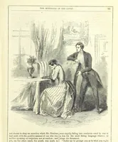 An illustration from The Mysteries of the Court of London (1850)