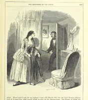 An illustration from The Mysteries of the Court of London (1850)