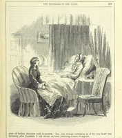 An illustration from The Mysteries of the Court of London (1850)