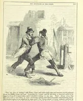 An illustration from The Mysteries of the Court of London (1850)