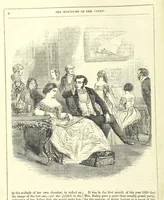 An illustration from The Mysteries of the Court of London (1850)