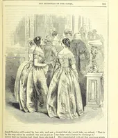An illustration from The Mysteries of the Court of London (1850)