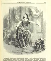 An illustration from The Mysteries of the Court of London (1850)