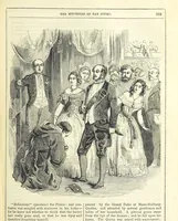 An illustration from The Mysteries of the Court of London (1850)