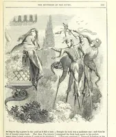 An illustration from The Mysteries of the Court of London (1850)