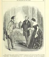 An illustration from The Mysteries of the Court of London (1850)
