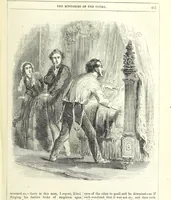 An illustration from The Mysteries of the Court of London (1850)