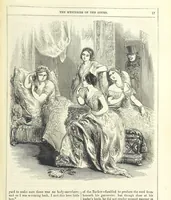An illustration from The Mysteries of the Court of London (1850)