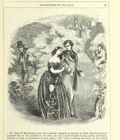 An illustration from The Mysteries of the Court of London (1850)