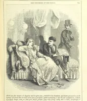 An illustration from The Mysteries of the Court of London (1850)