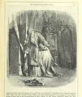 An illustration from The Mysteries of the Court of London (1850)