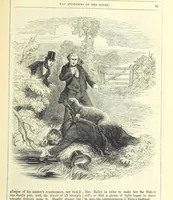 An illustration from The Mysteries of the Court of London (1850)