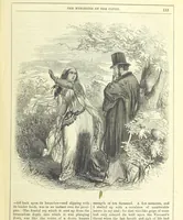 An illustration from The Mysteries of the Court of London (1850)
