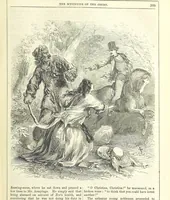 An illustration from The Mysteries of the Court of London (1850)